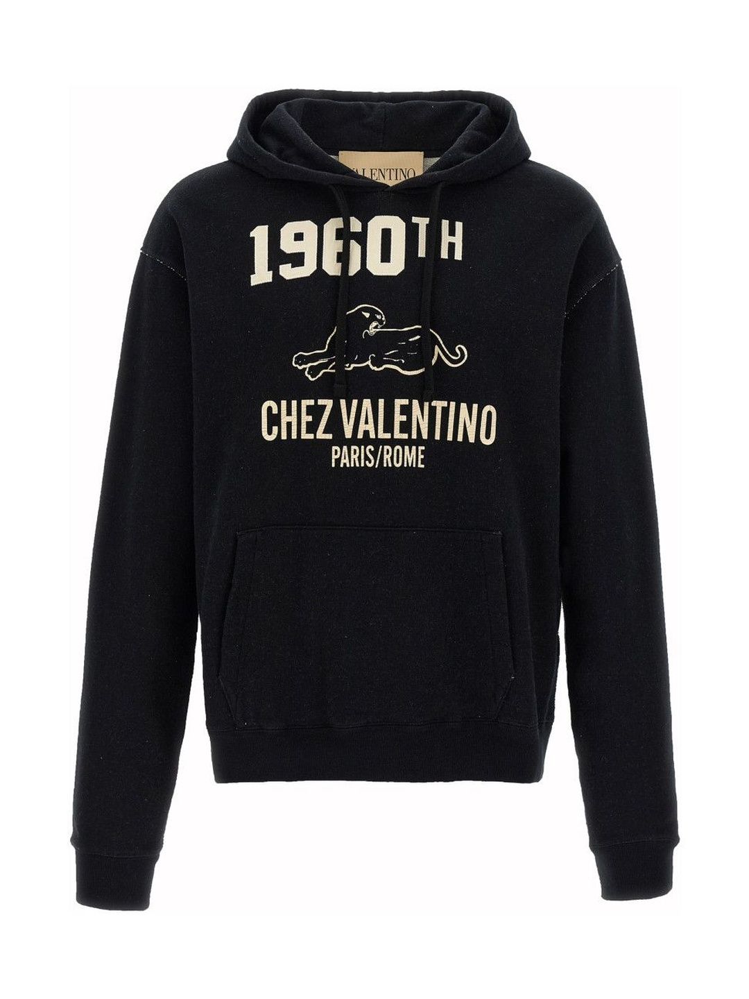 Valentino Black Printed Logo Hoodie-picture-43