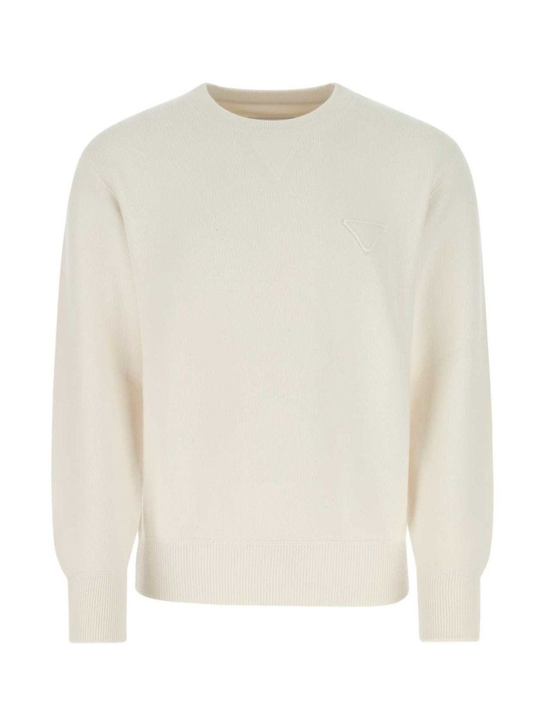 Prada Ivory Stretch Cashmere Blend Sweater-picture-53