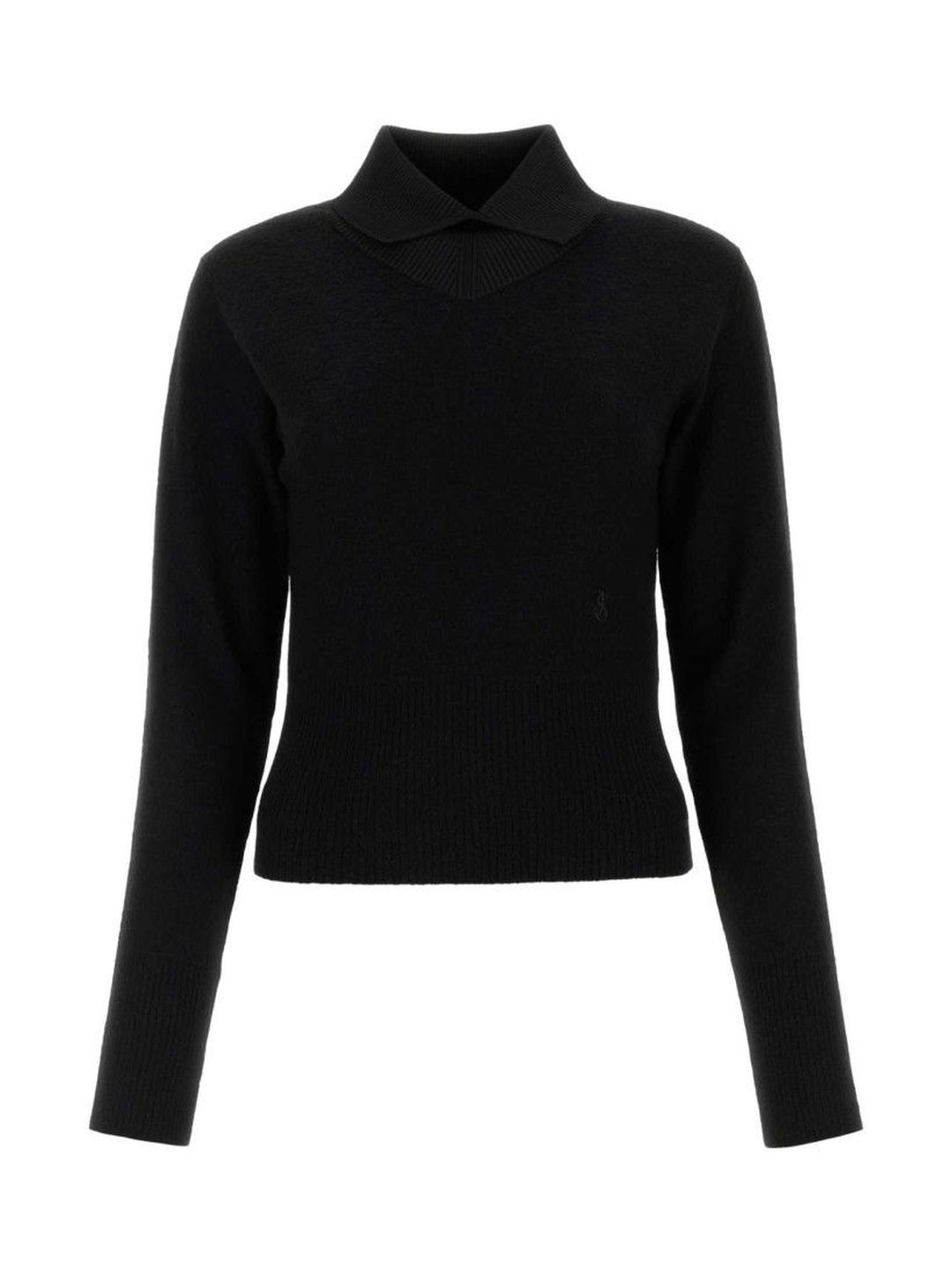 Jil Sander Black Embroidered Logo Sweater-picture-37