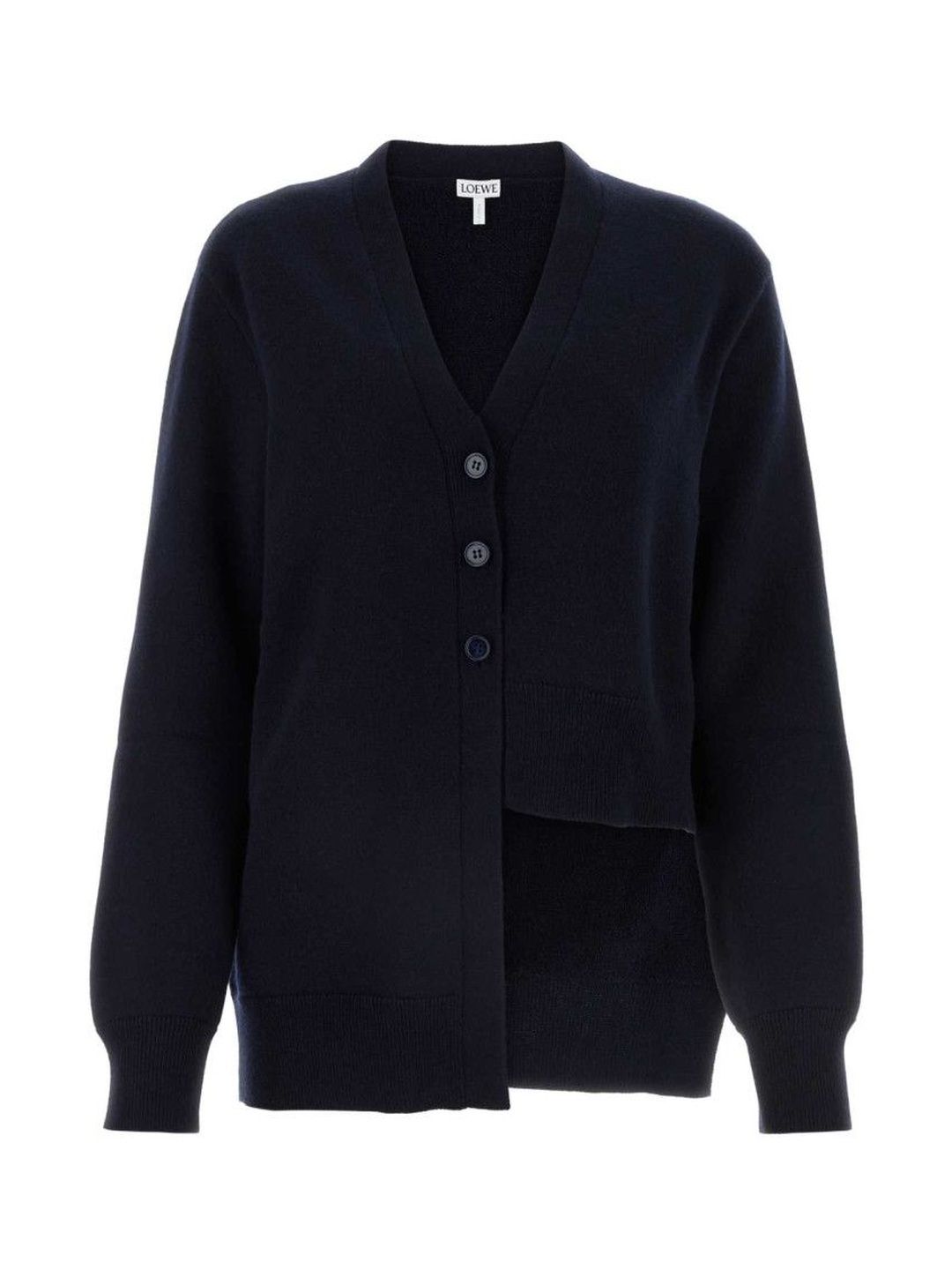 LOEWE Midnight Blue Cashmere Cardigan-picture-33