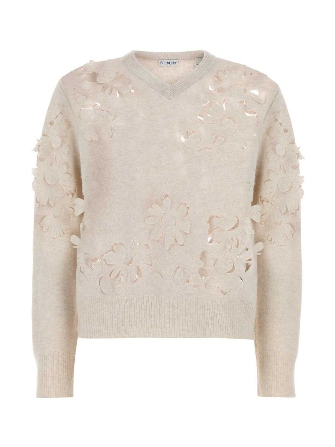 Burberry Beige Cutout Daisy Sweater-picture-13
