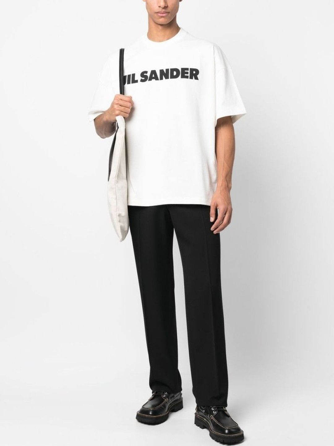jil sander Logo Cotton T-Shirt-picture-58