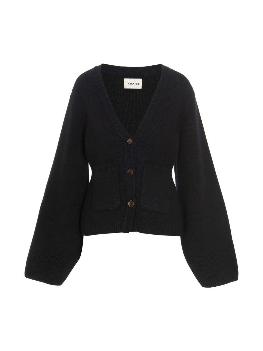 Khaite Black Scarlet Knitted Cardigan-picture-53
