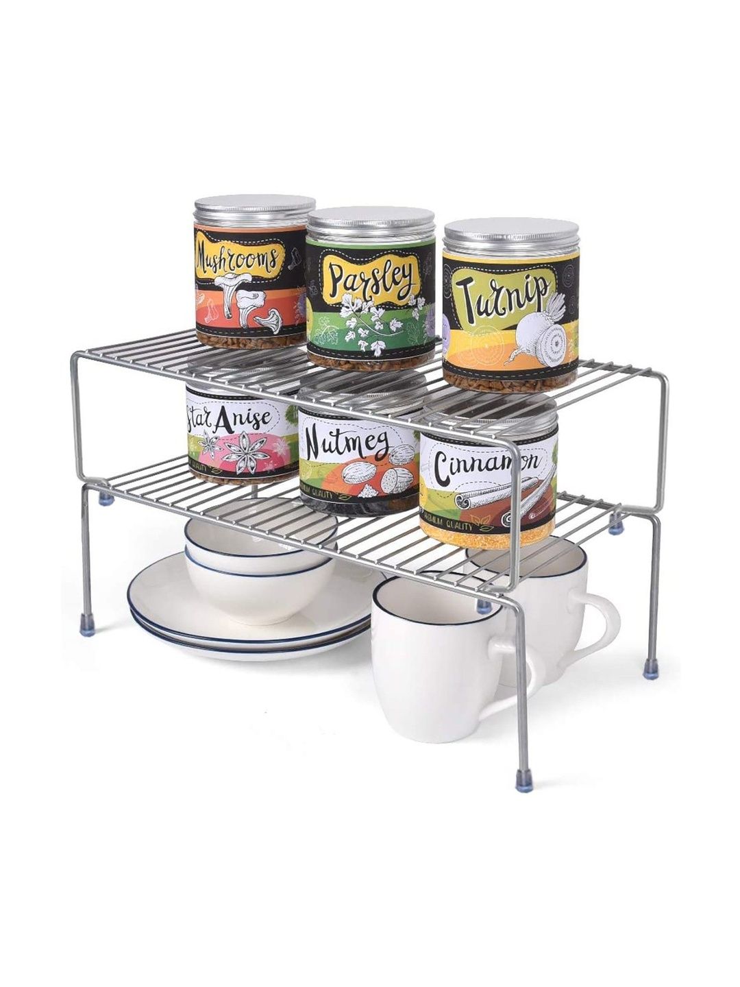 SmartSlide Steel Set of 1 Regular Shelves Organisers-picture-12