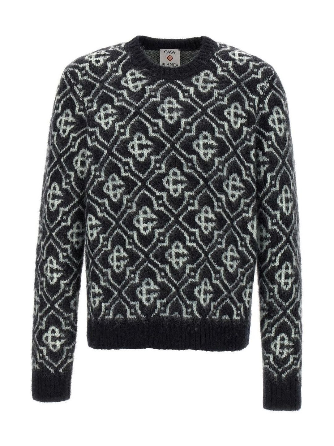 Casablanca Black Monogram Sweater-picture-14