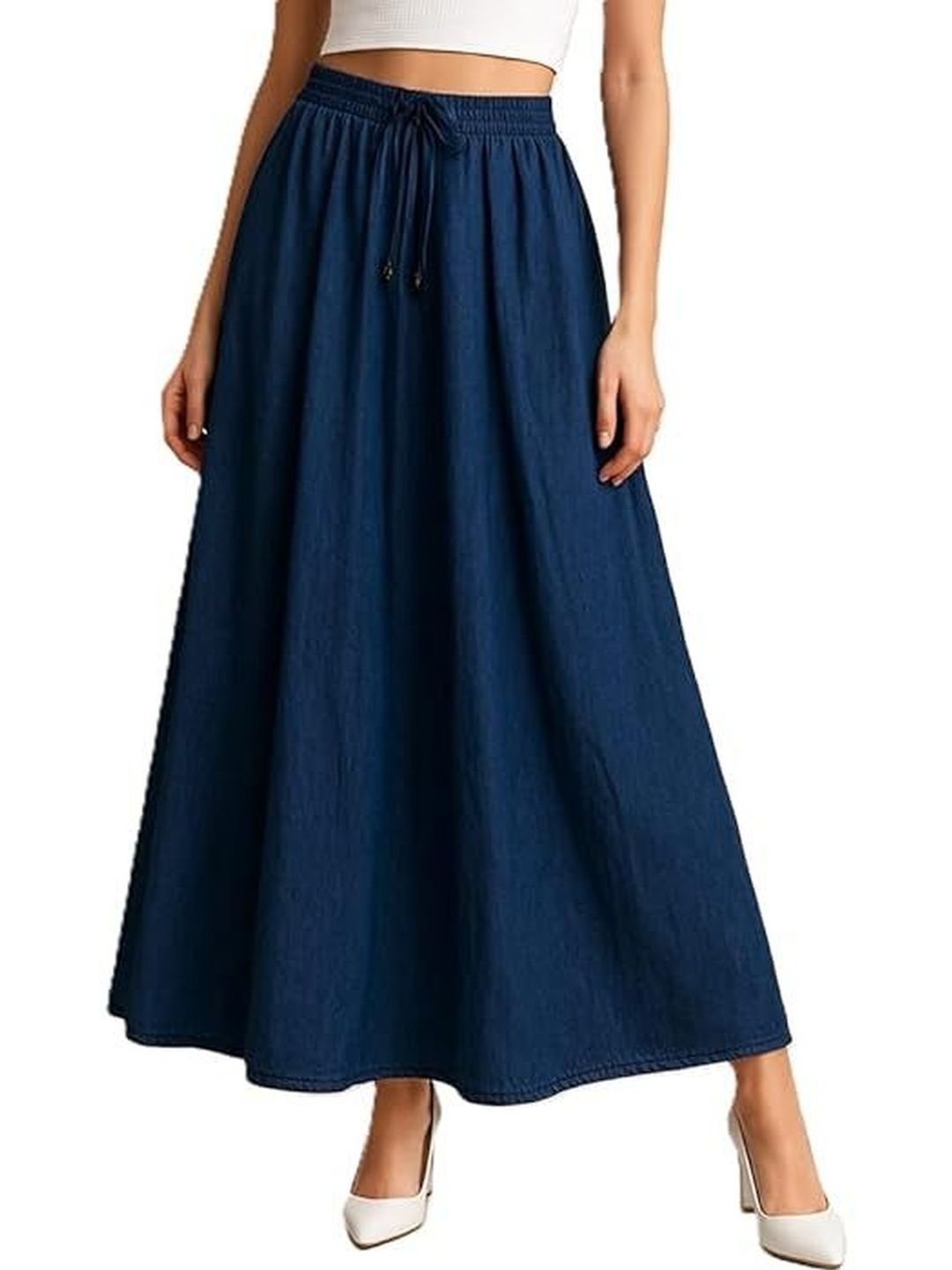 TNQ Women Maxi A-Line Skirt-picture-10