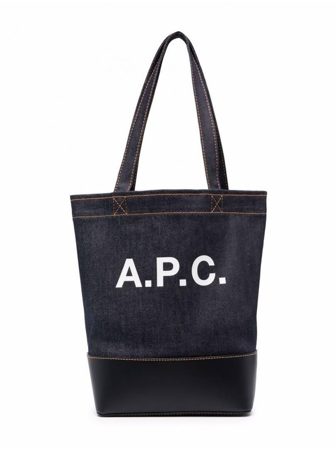 a.p.c. Blue Blue Axel Small Cotton Shopping Bag-picture-16