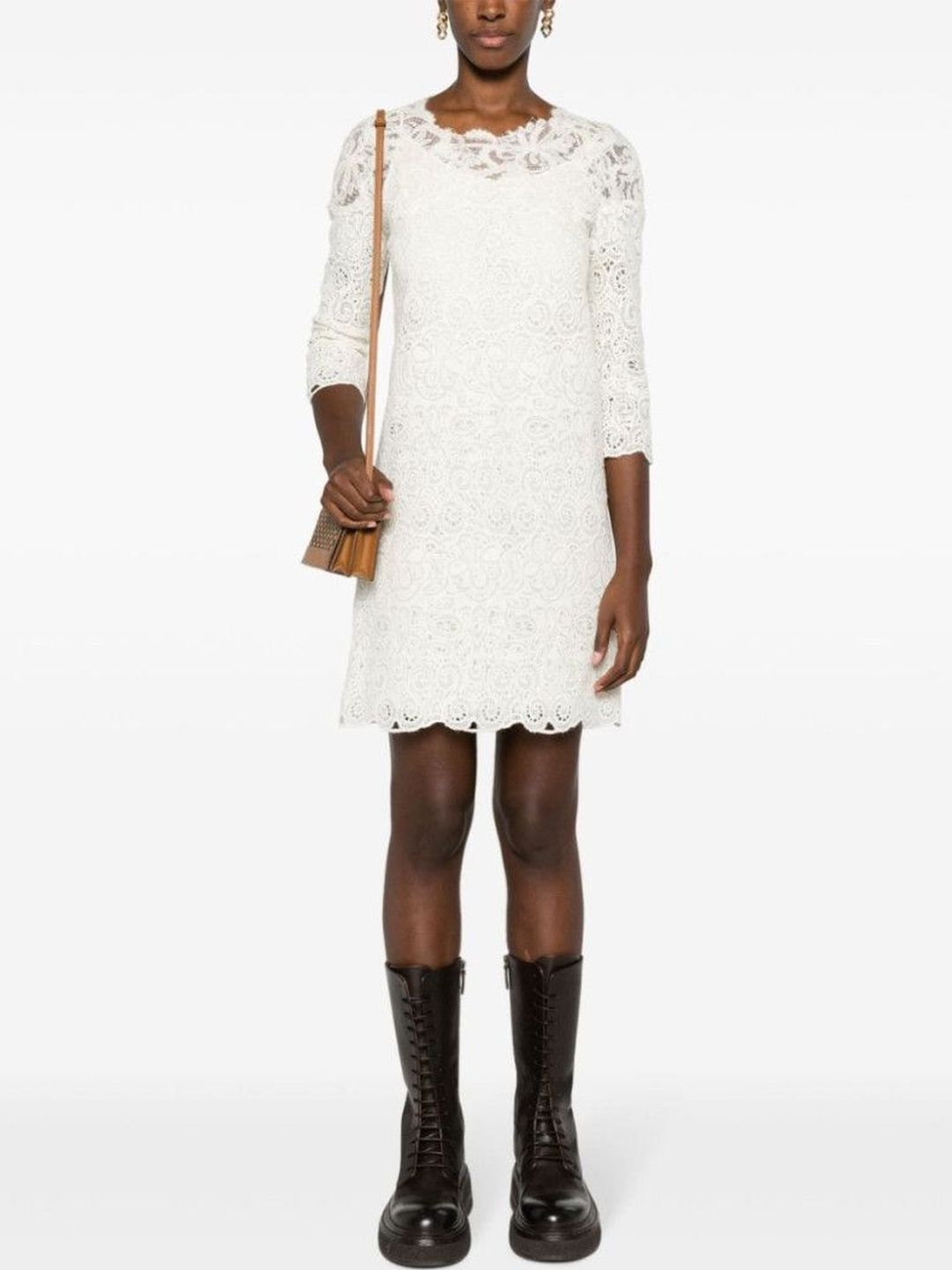 Ermanno Scervino Wool Blend Short Dress-picture-34