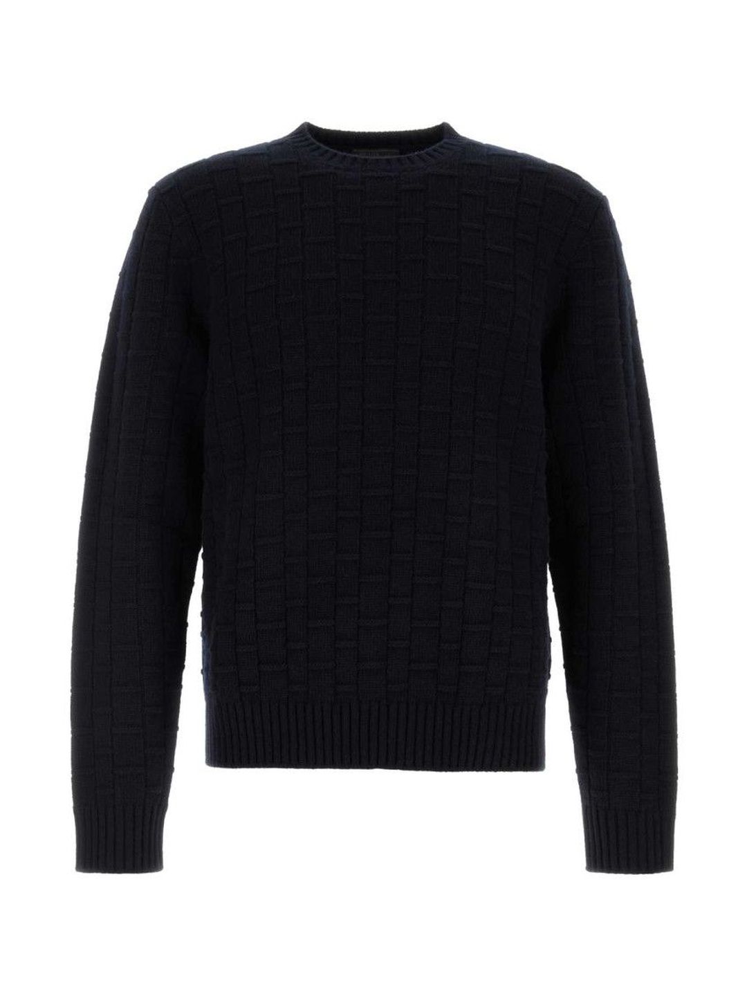 Prada Navy Blue Wool Blend Sweater-picture-27