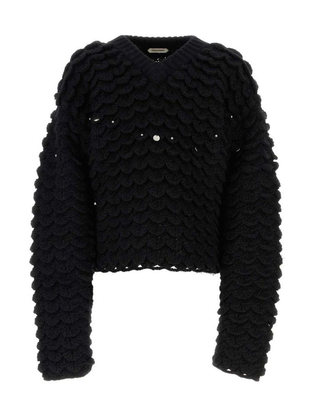 Namacheko Black Wool Blend Sweater-picture-10
