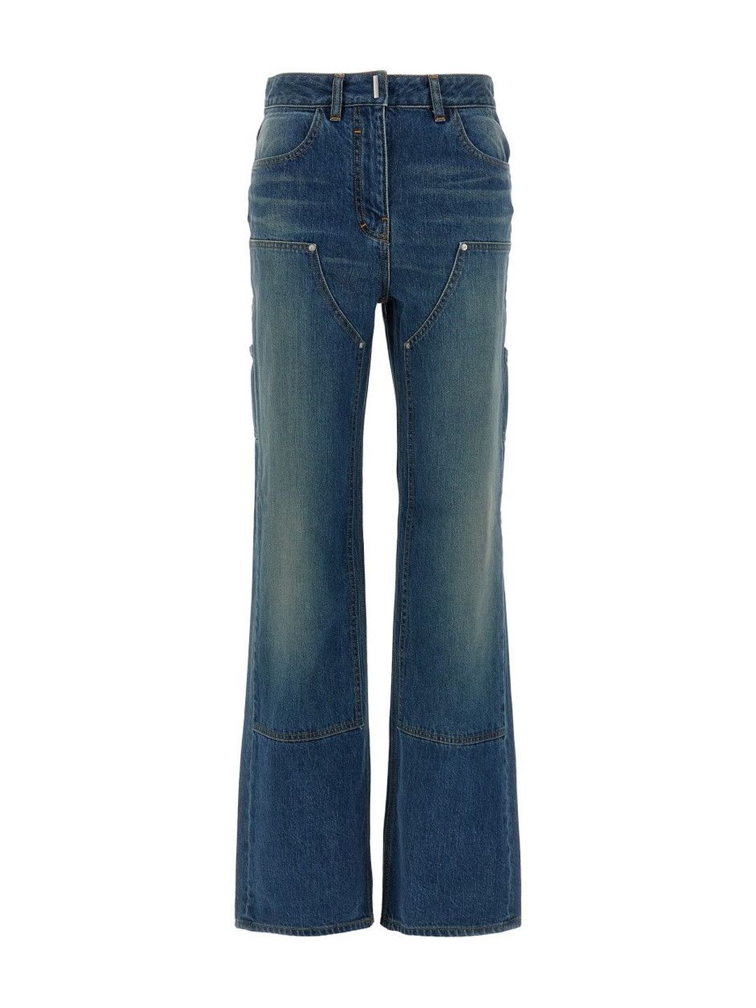 Givenchy Blue Wide Leg Jeans-picture-12