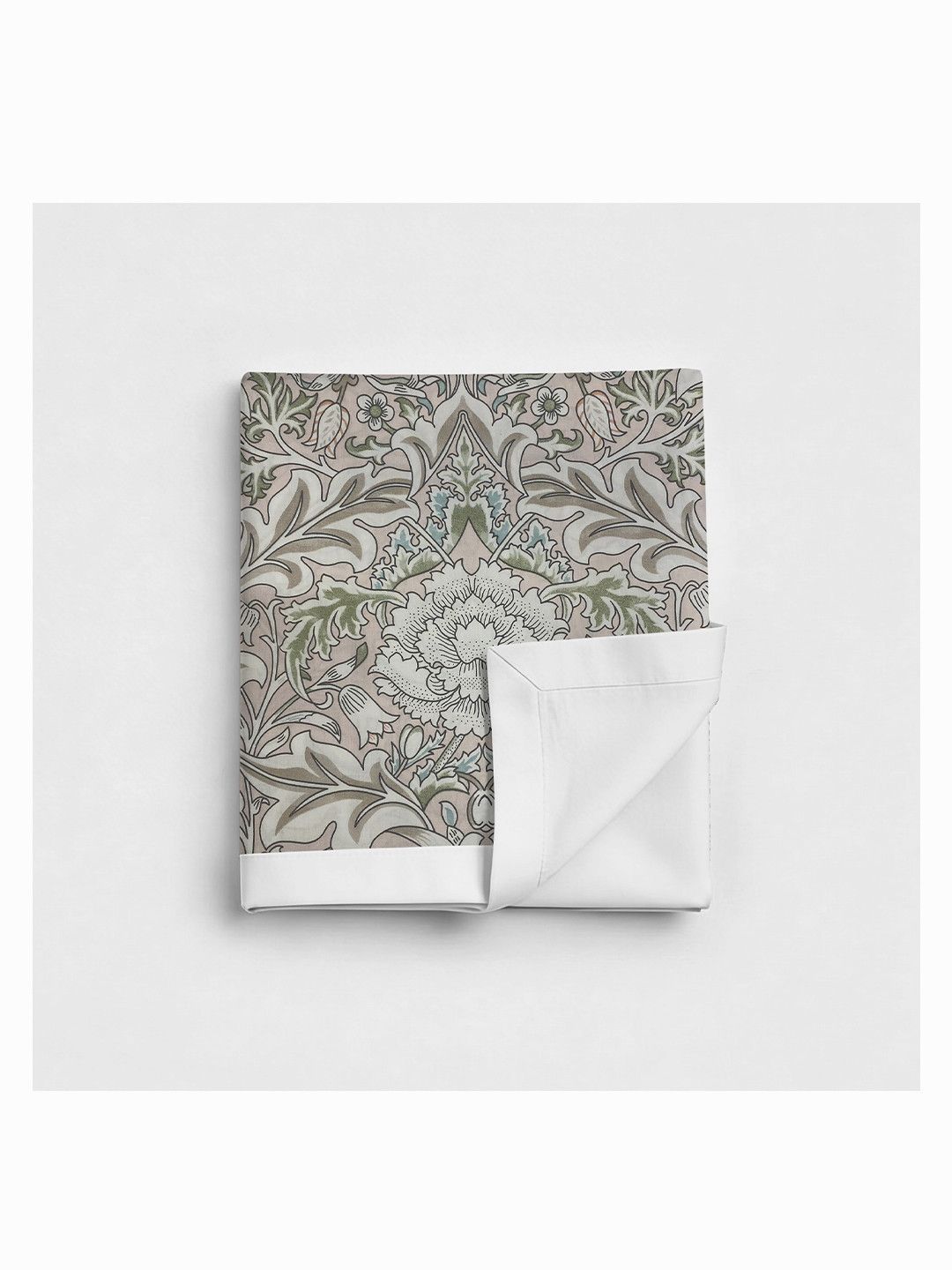 Linen Home Damask Pink & White Reversible Dohar Double Size-image-32