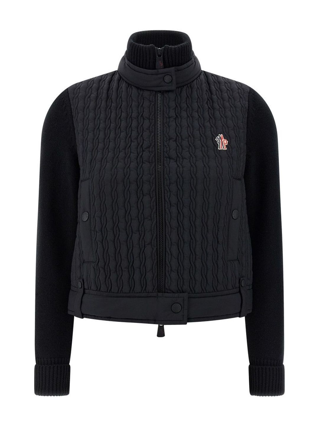 Moncler Black Zip-Up Cardigan-picture-53