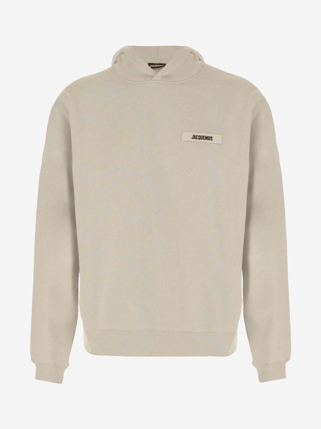 Jacquemus Beige Logo Hoodie-image-27