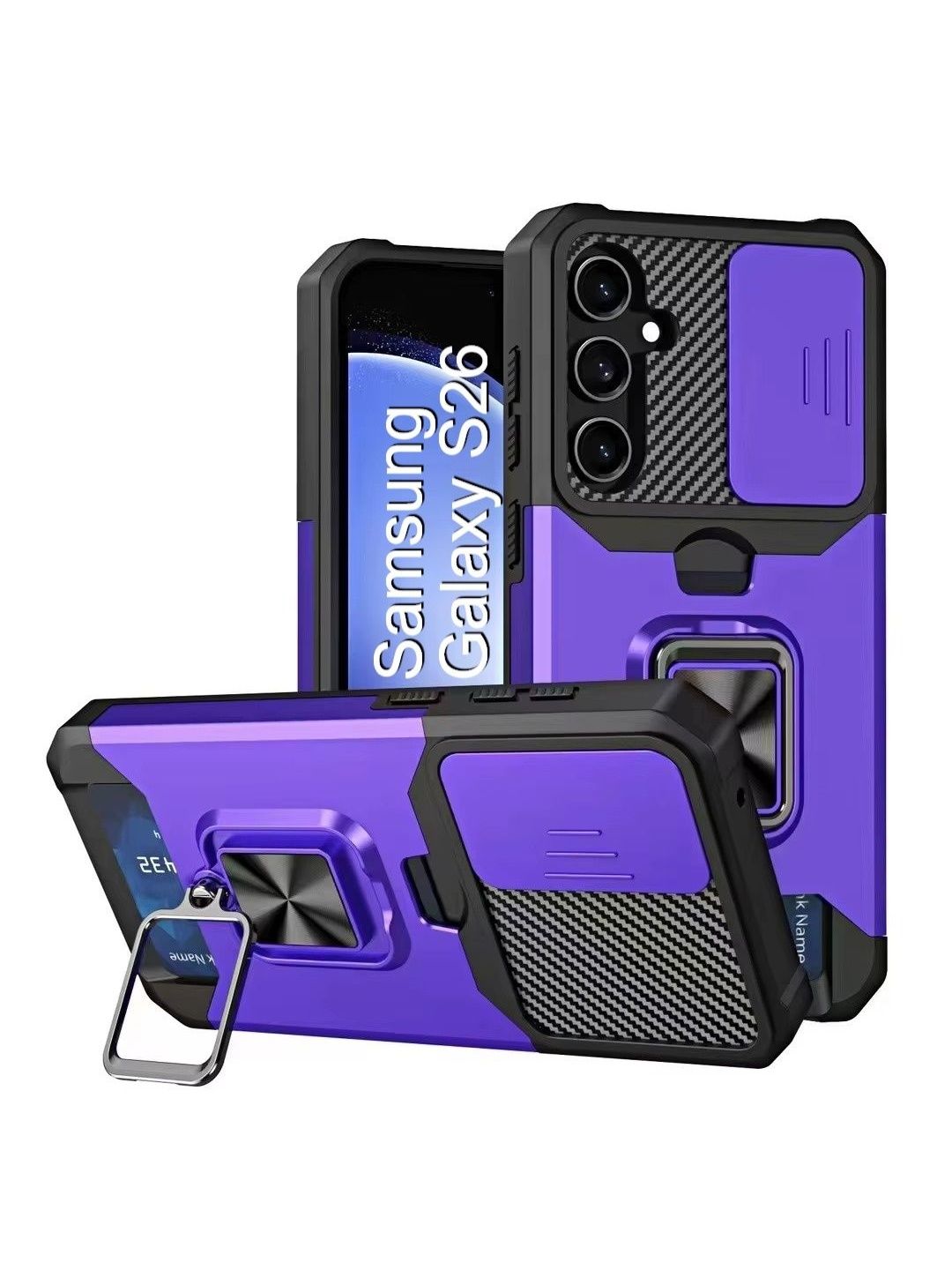 Luxury Kase Solid Printed Samsung Galaxy S26 5G Back Case Mobile Accessories-picture-40