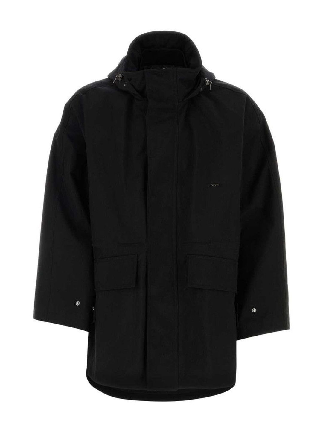 Wooyoungmi Black Nylon Windbreaker-picture-56