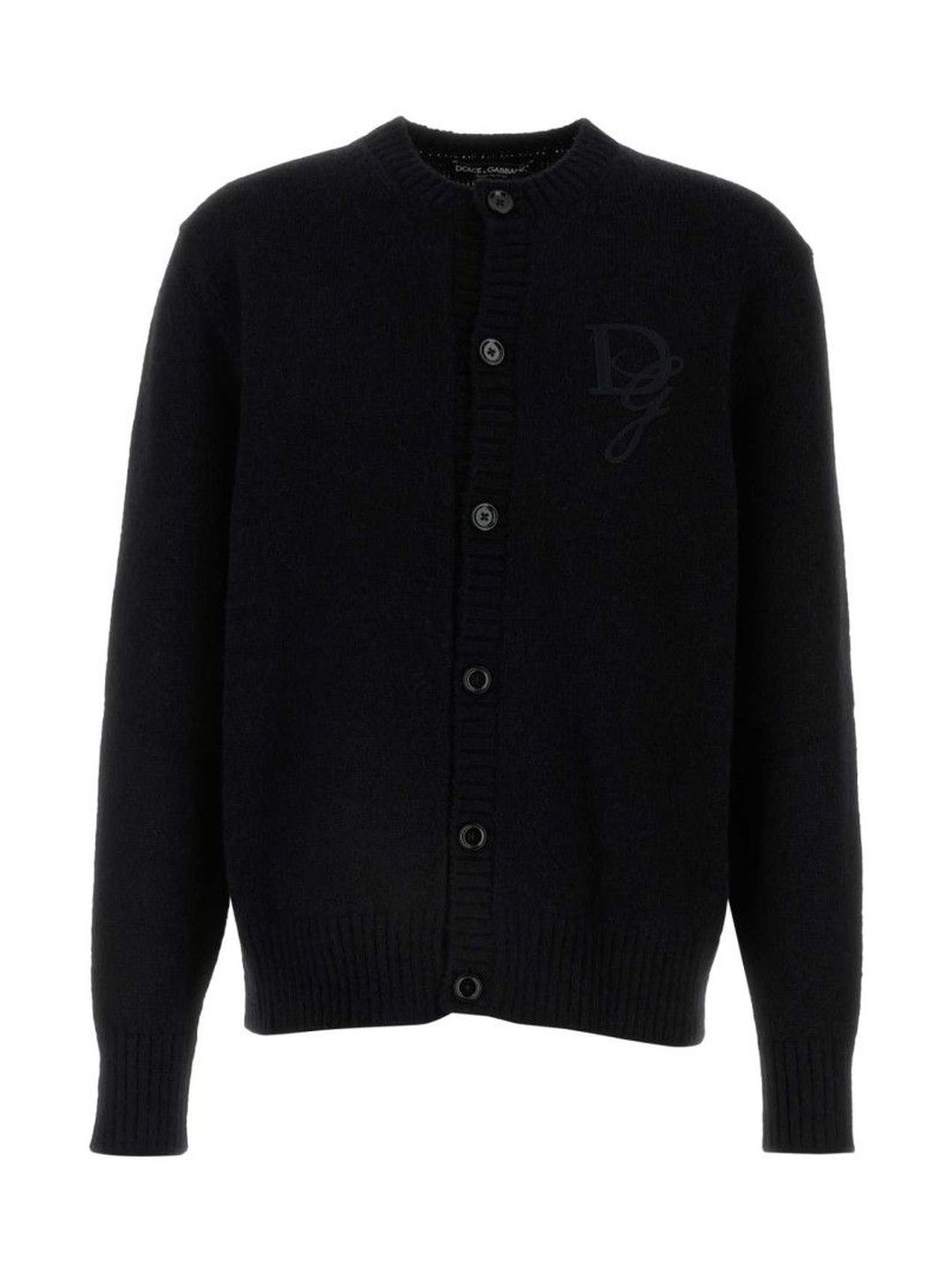 Dolce & Gabbana Black Crewneck Cardigan-picture-57