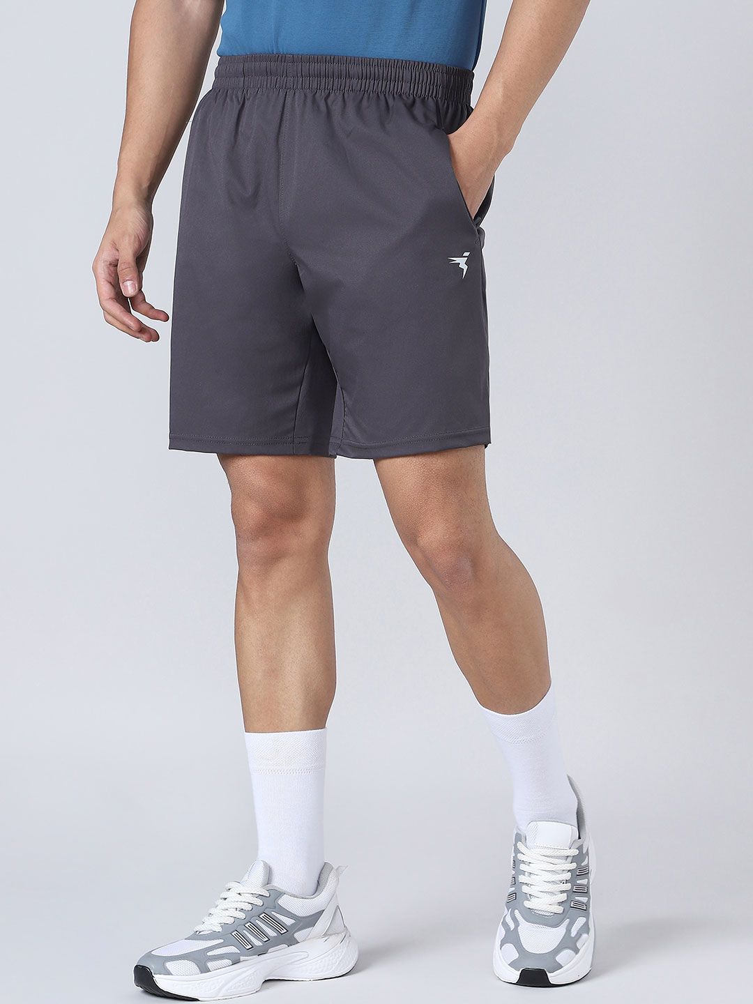 Technosport Men Slim Fit Training or Gym Sports Shorts-picture-20