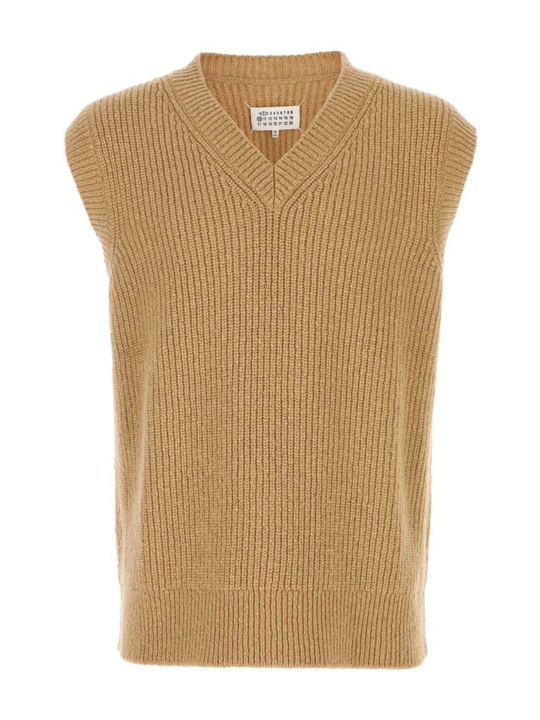 Maison Margiela Biscuit Wool Blend Vest-picture-35