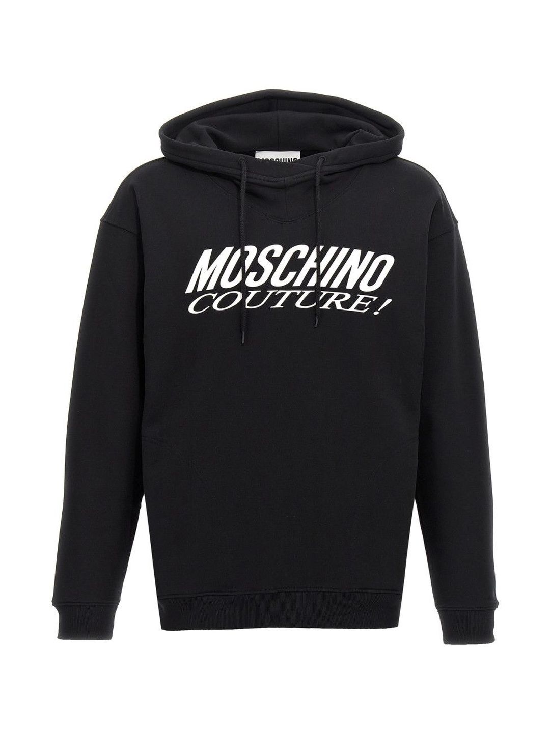 MOSCHINO Black Logo Print Hoodie-picture-24