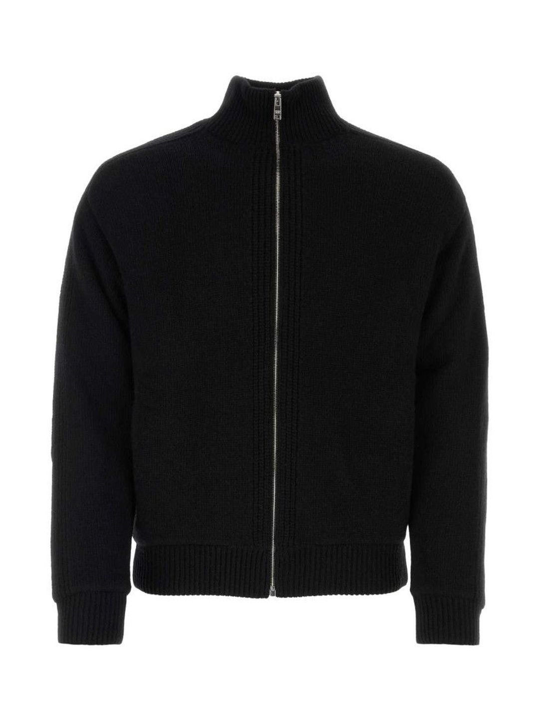 Prada Black Logo Wool Cardigan-picture-34