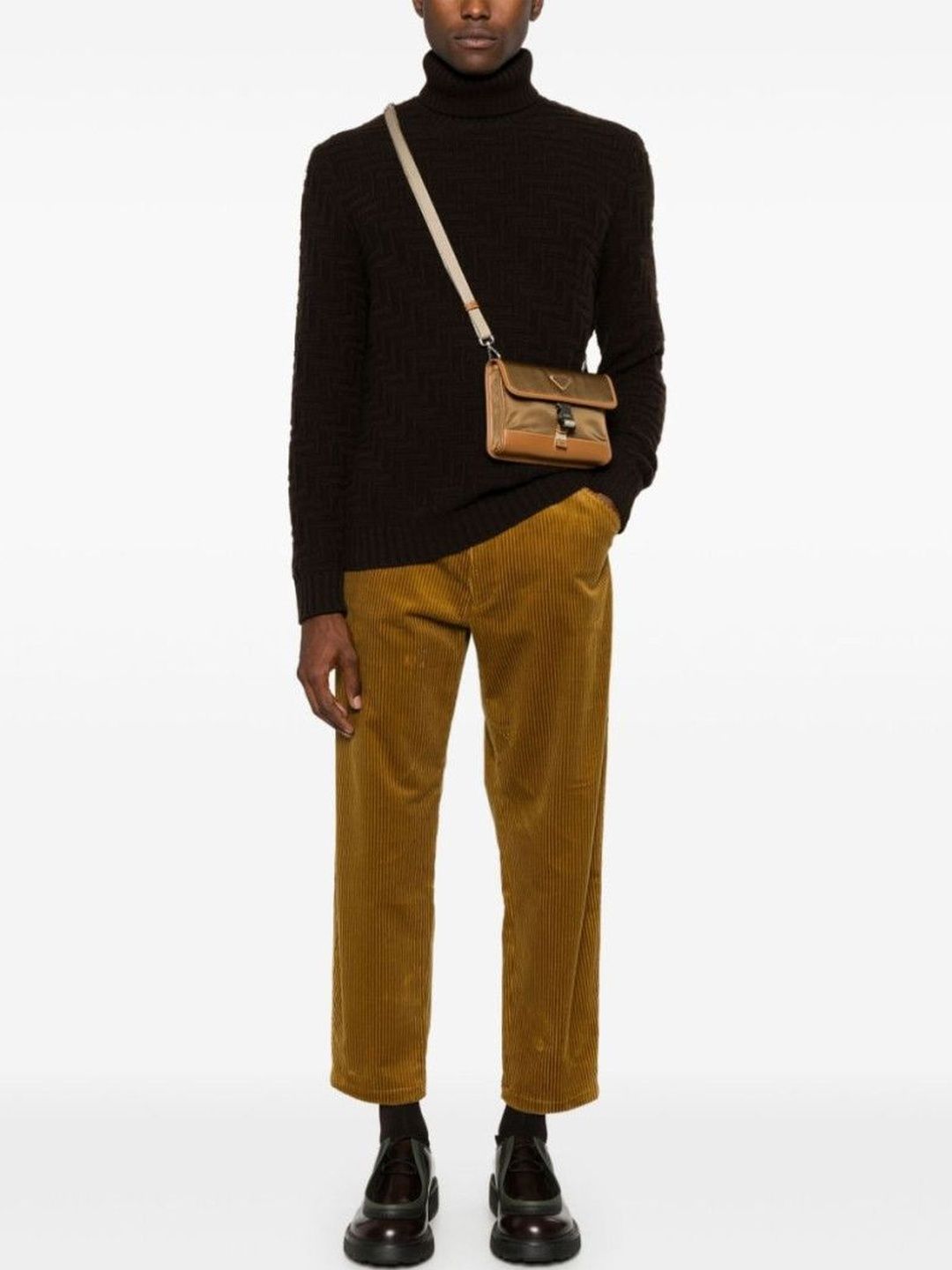 Prada Brown Turtle-Neck Sweater-picture-29