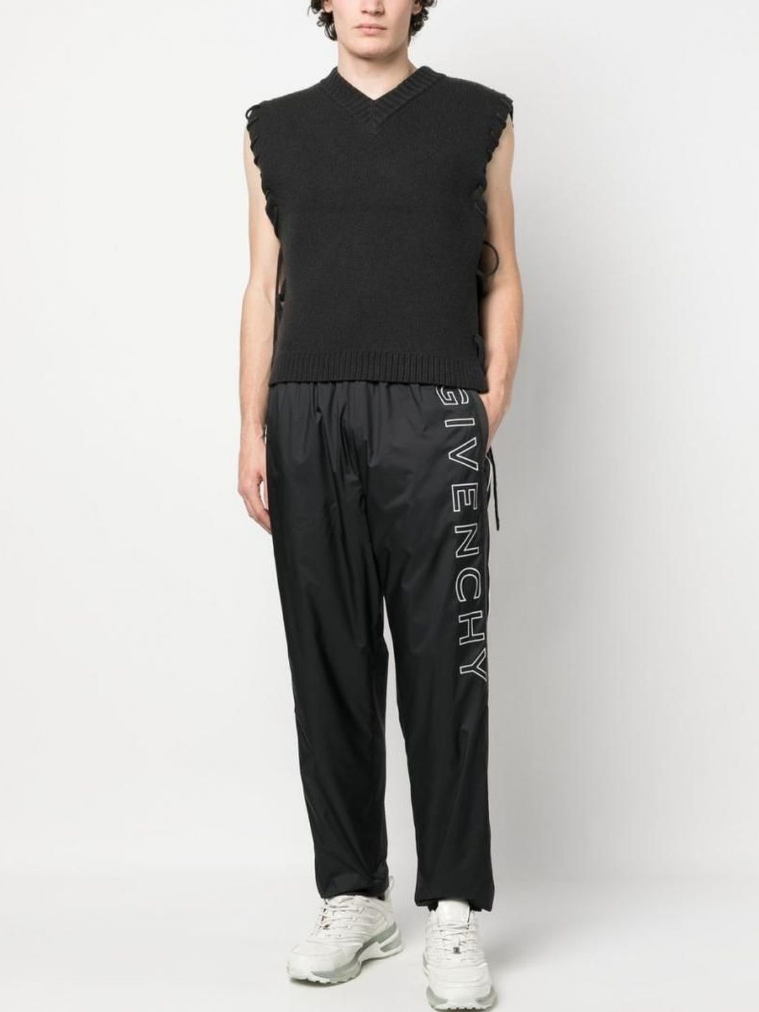 Givenchy Black Logo Sweatpants-picture-19