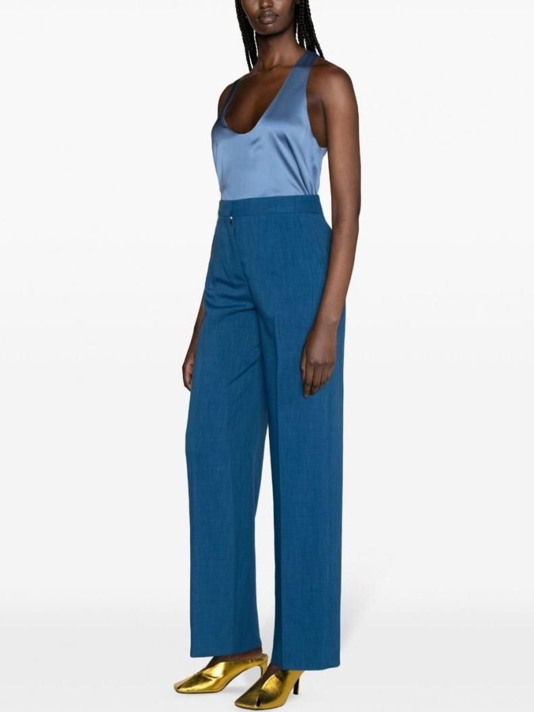 Tory Burch Blue Tailored Trousers-picture-12
