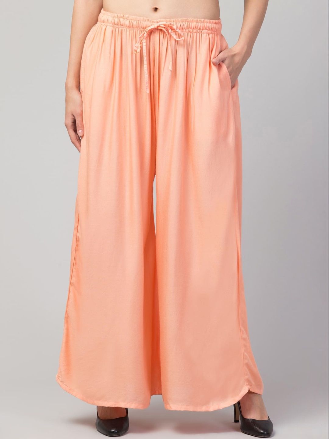 SHAUKIYA Women Flared Ethnic Palazzos-picture-55