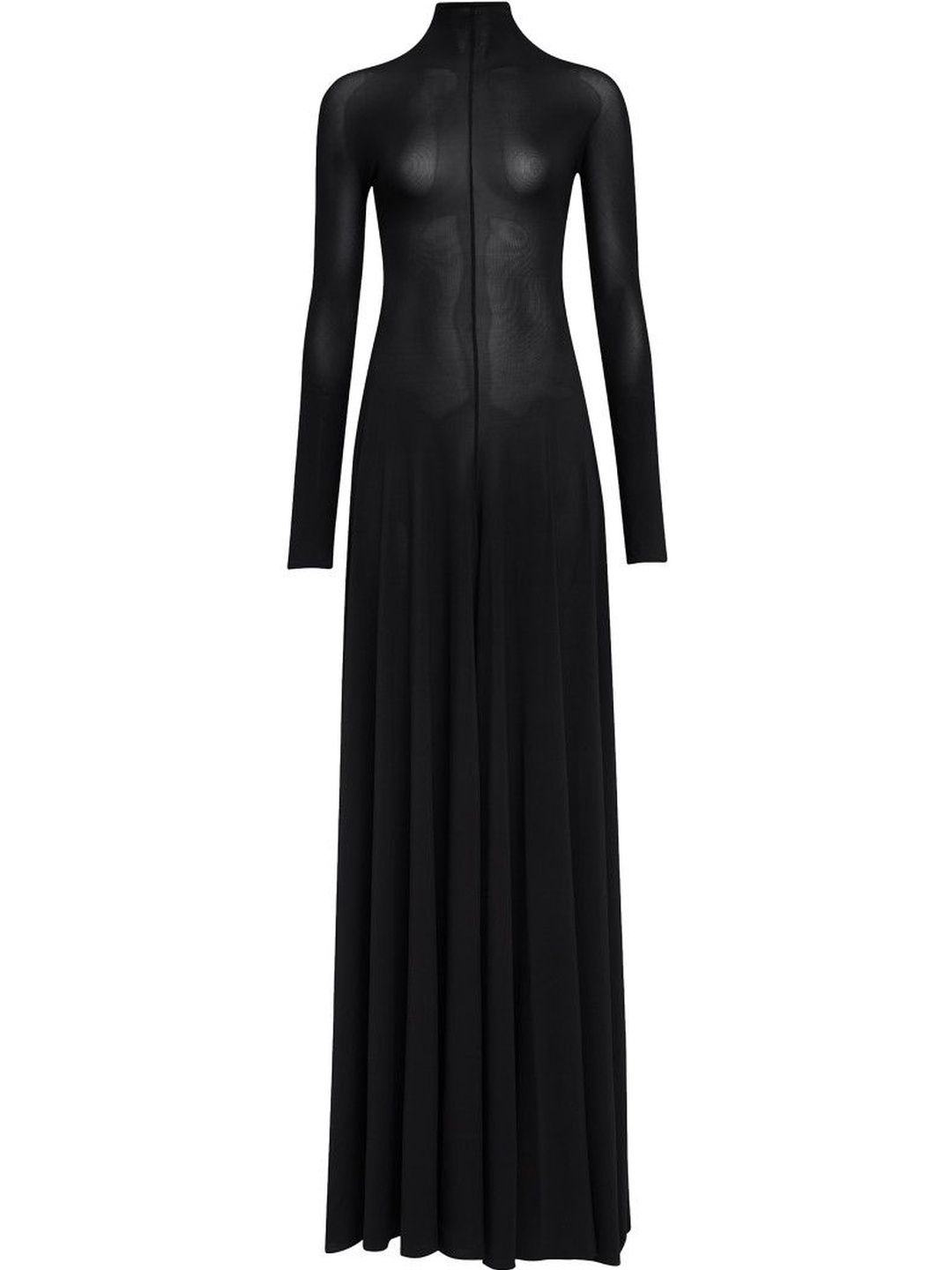 ALAIA Black Long Dress-picture-19
