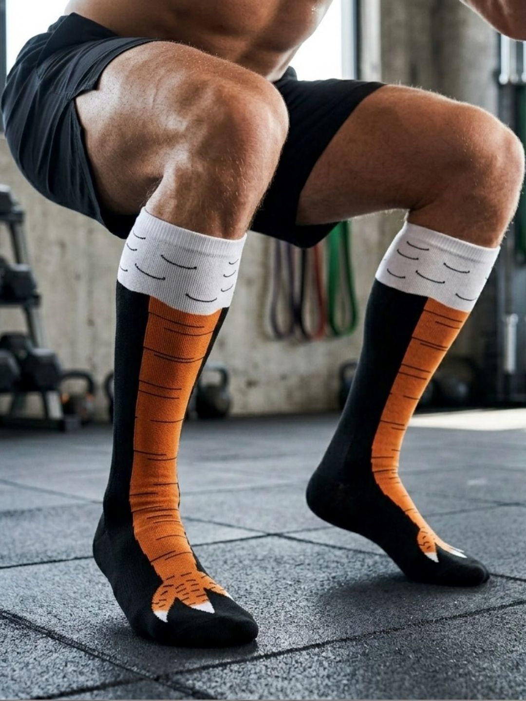 Sockscarving Unisex Cotton Patterned Calf Length Socks-picture-52