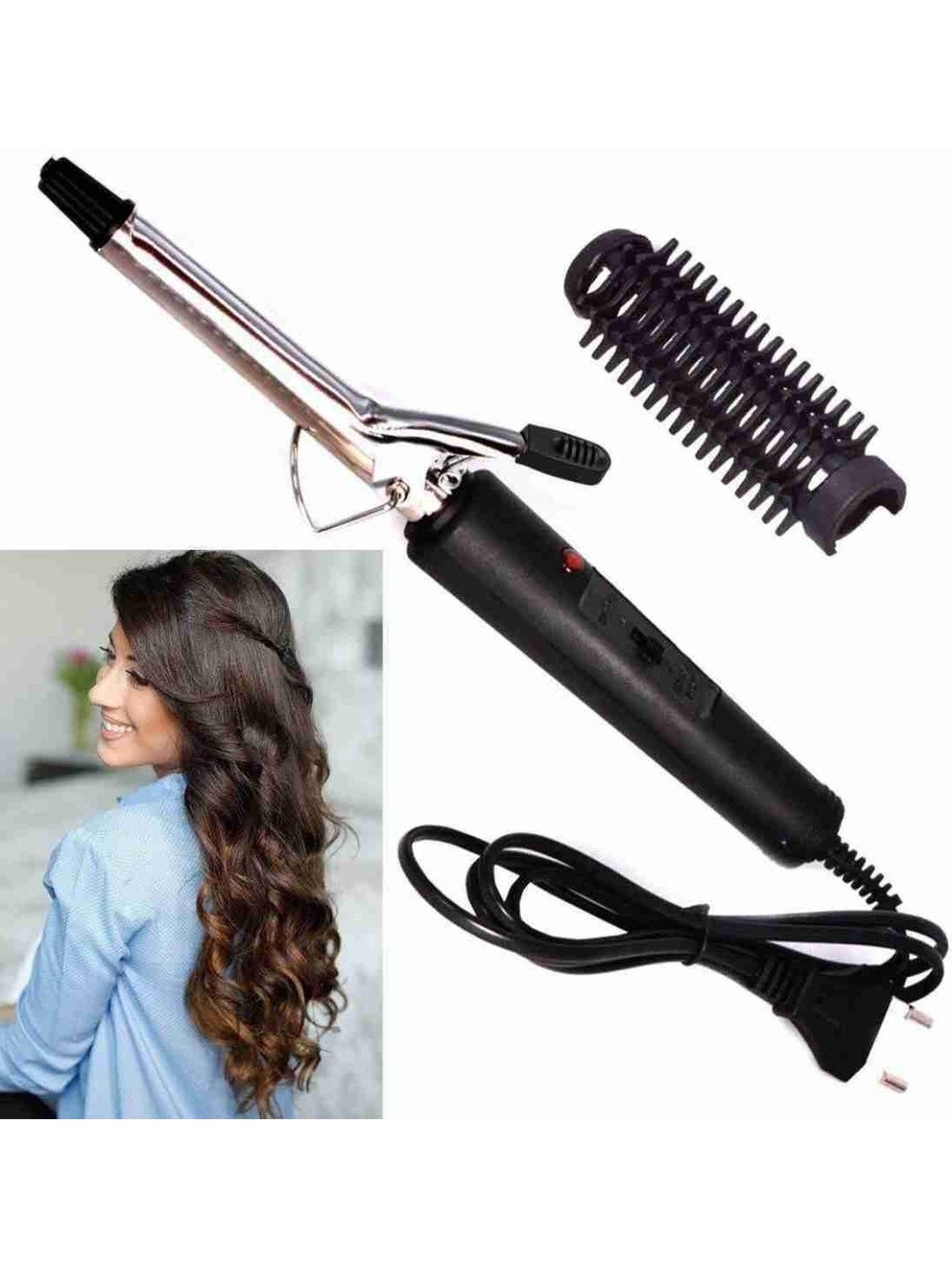 VTHIN Hair Curling Iron With Detachable Brush-picture-24