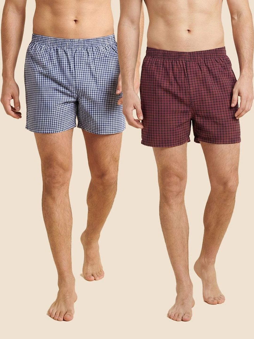 24 Street Pack of 2 Checked Boxers-picture-15