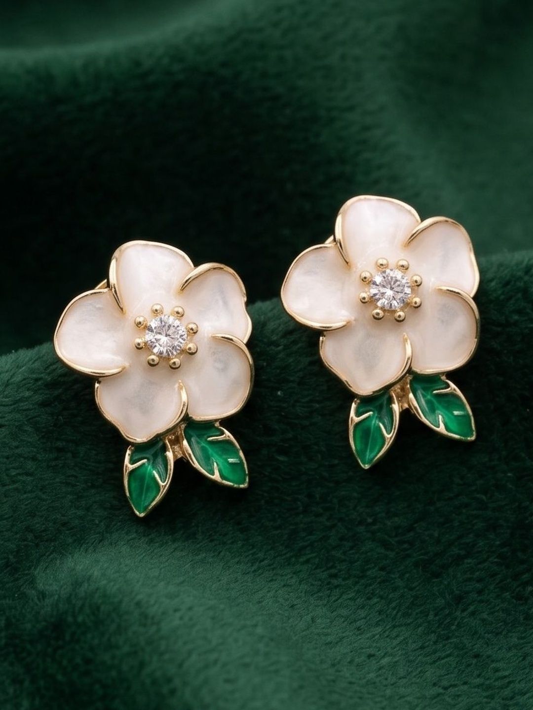 DURATI Floral Studs Earrings-picture-8