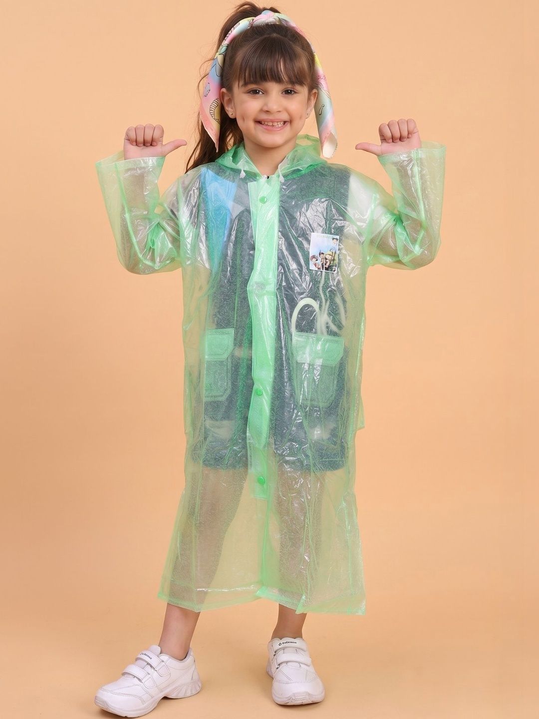 Mars Infiniti Girls Water-Proof Rain Jacket-picture-38