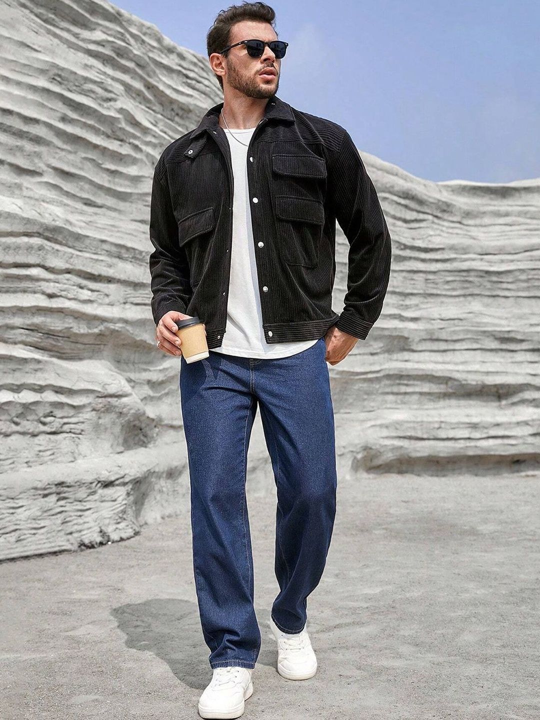 UNITED DENIM Men Mid-Rise Stretchable Jeans-picture-3