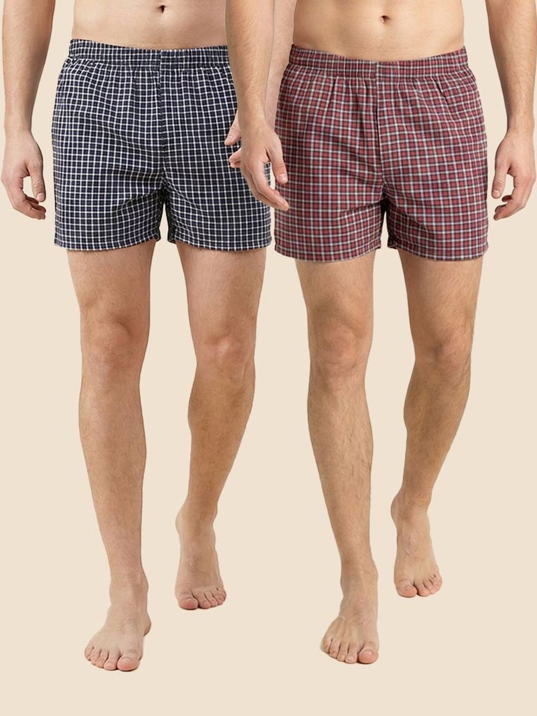24 Street Pack of 2 Checked Boxers-picture-18