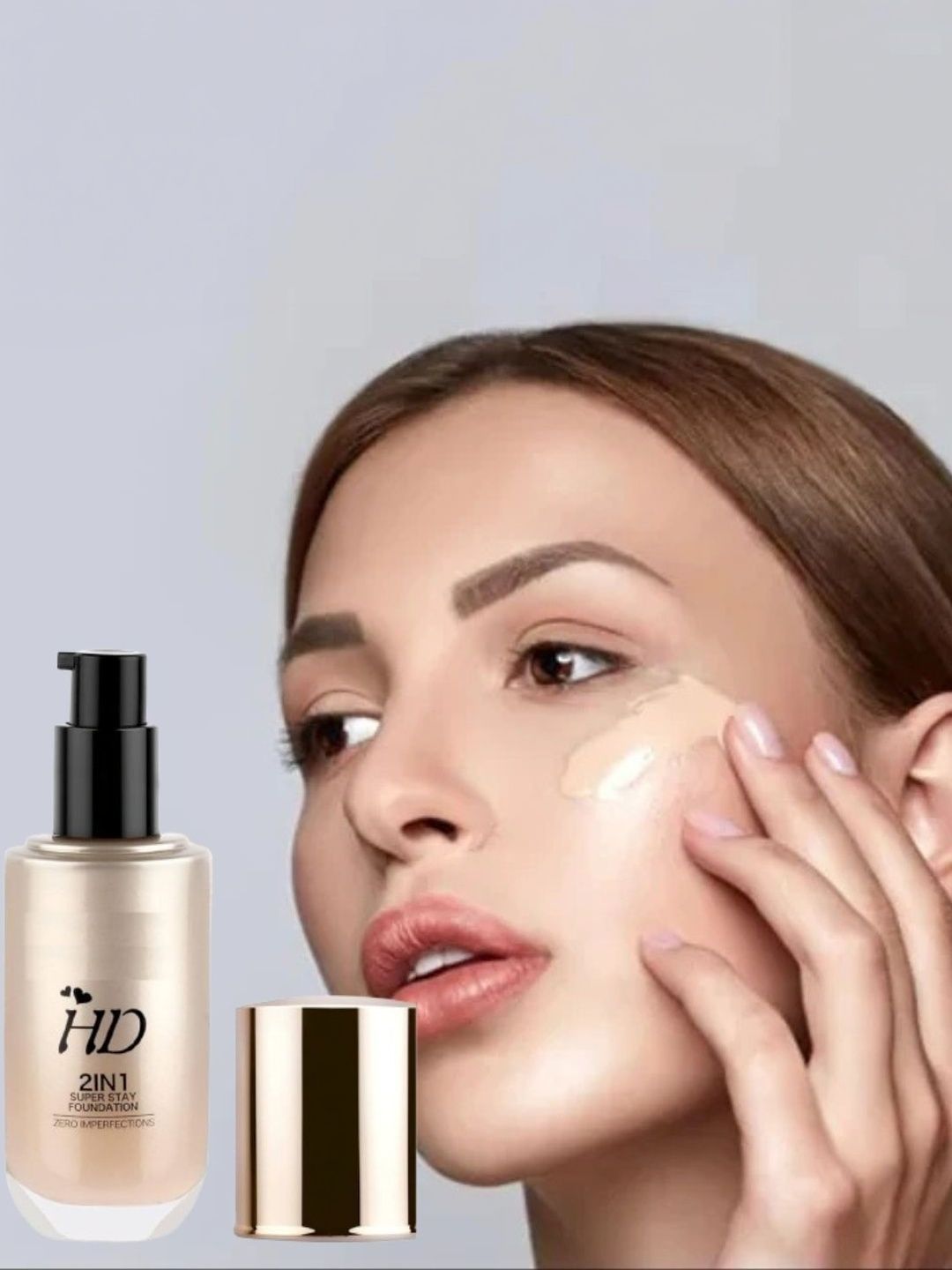 shreeexim HD Long Lasting Foundation - 60 ml -Beige-picture-45
