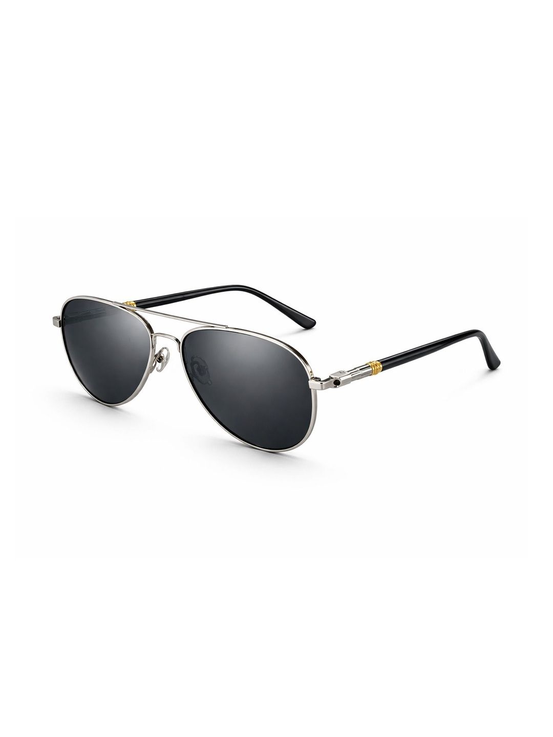 HIPE Men Pink Lens & Black Aviator Sunglasses with-image-39