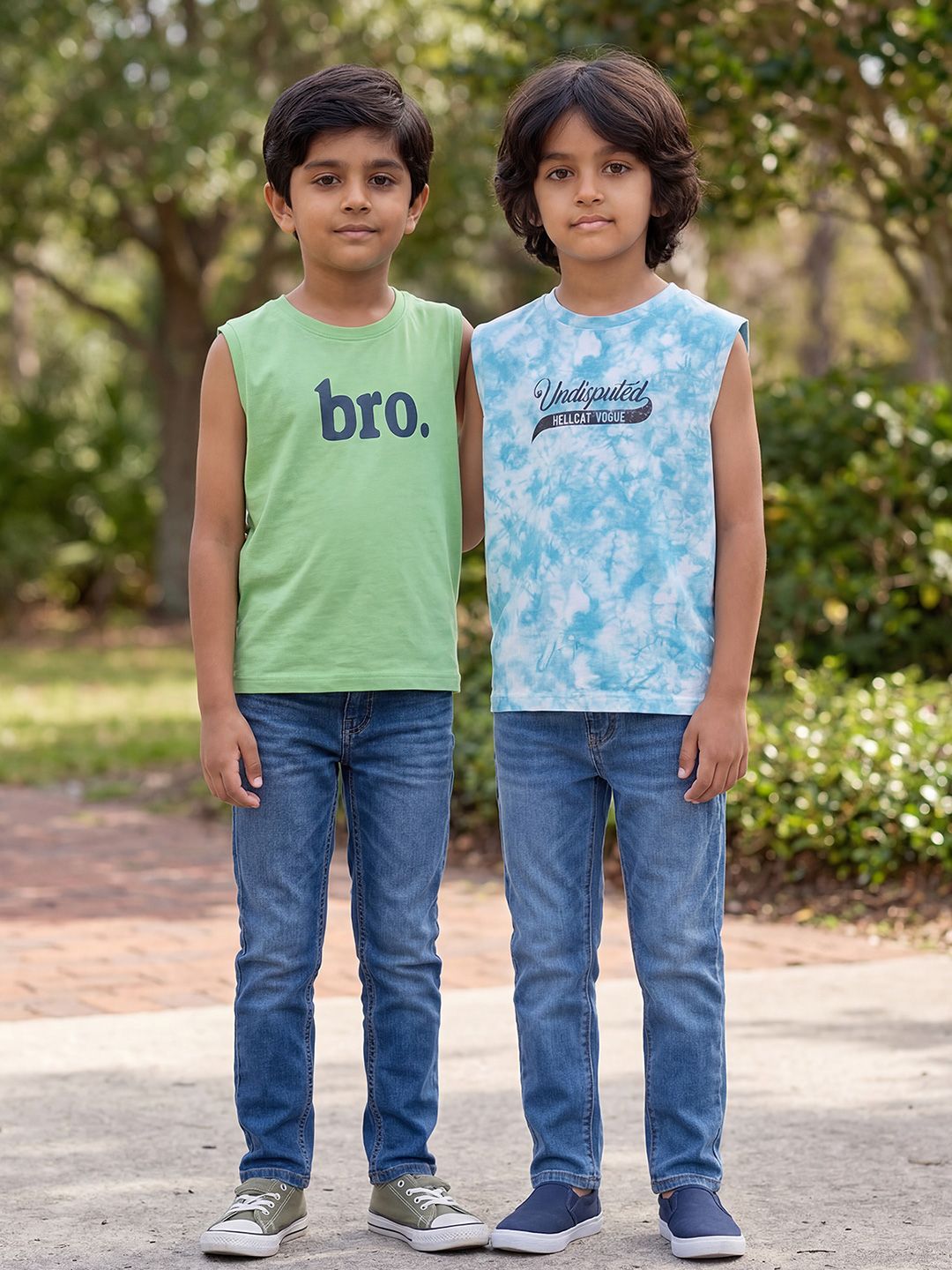 HELLCAT Boys Pack of 2 Graphic Printed Regular Innerwear Vests-image-27