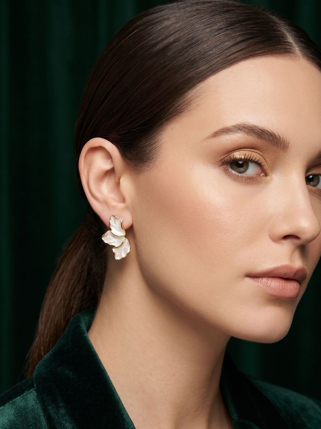DURATI Floral Studs Earrings-picture-14