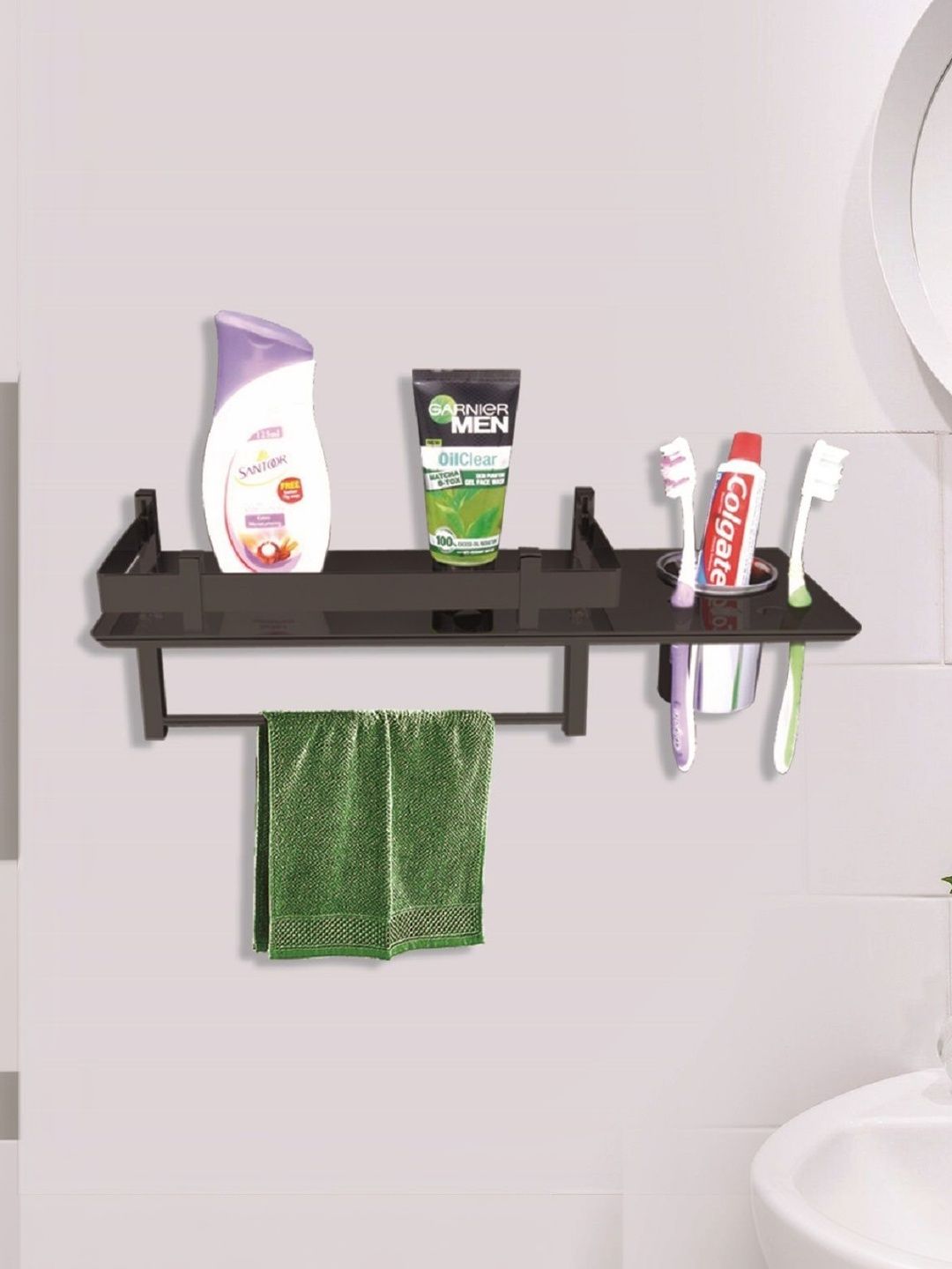 SmartSlide 3In1 Stainless Steel Shower Holder-picture-50