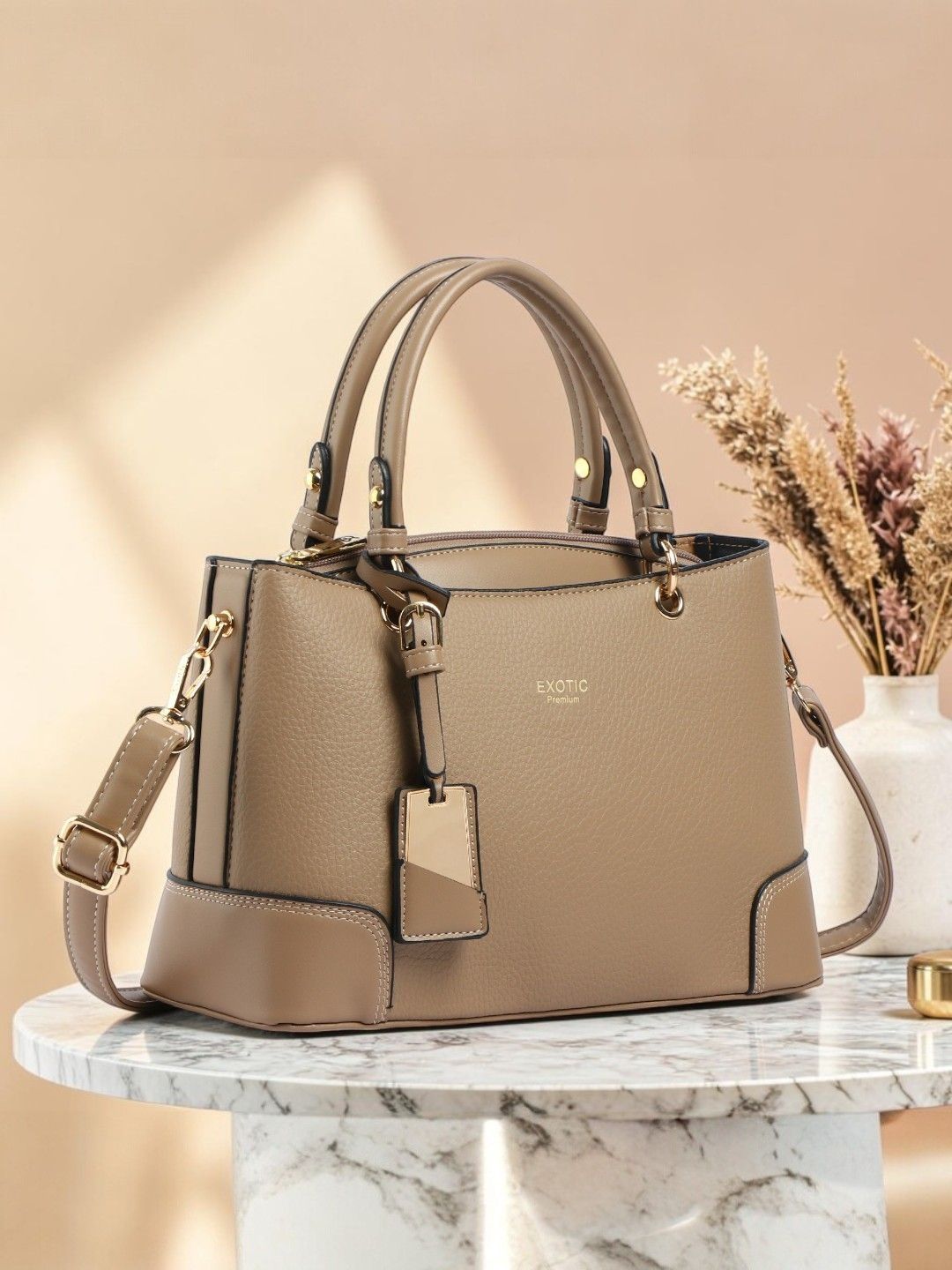 Exotic Textured Structured Handheld Bag-picture-15