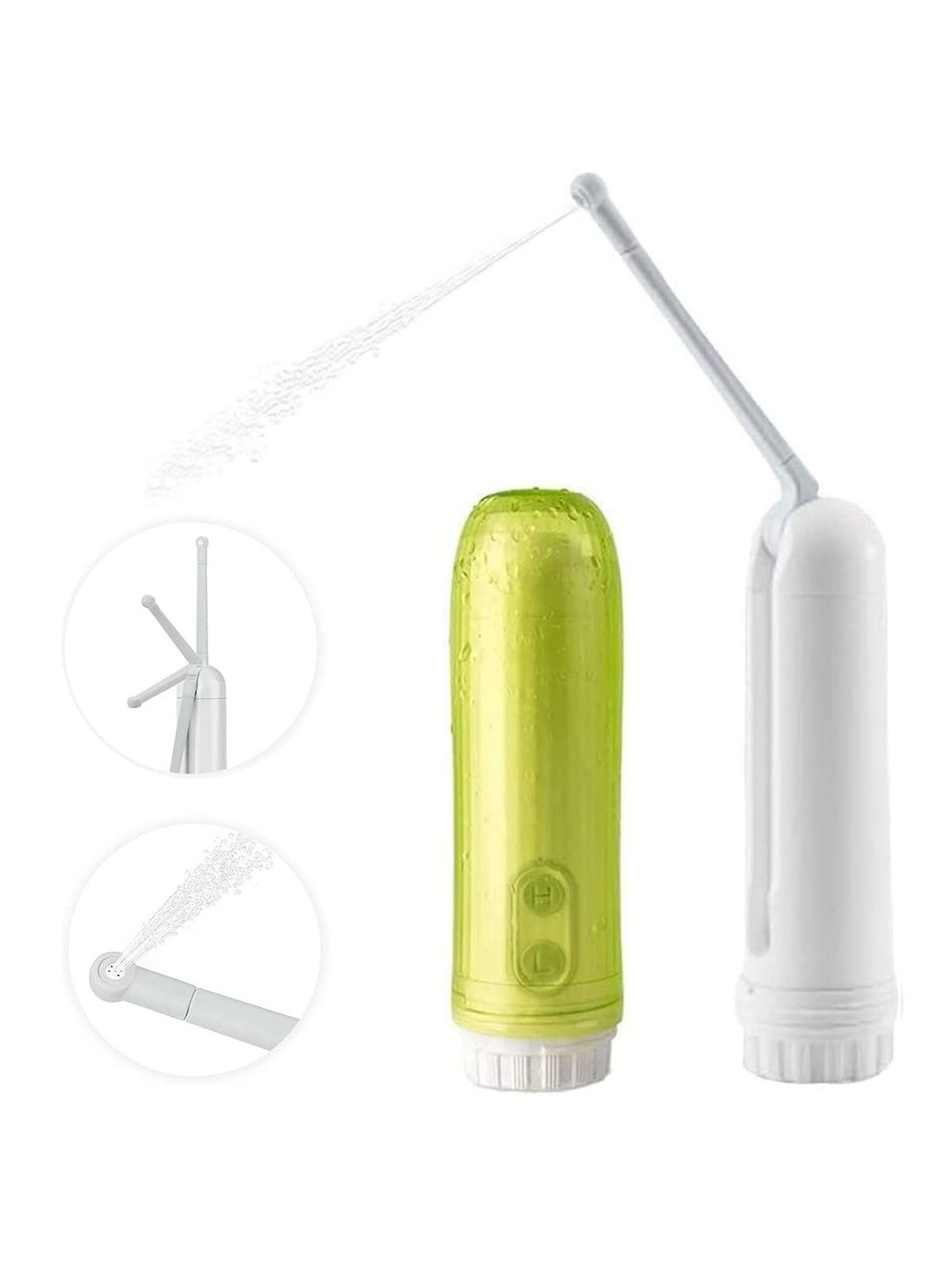 Hannea Green & Lime Green Solid Plastic-image-35