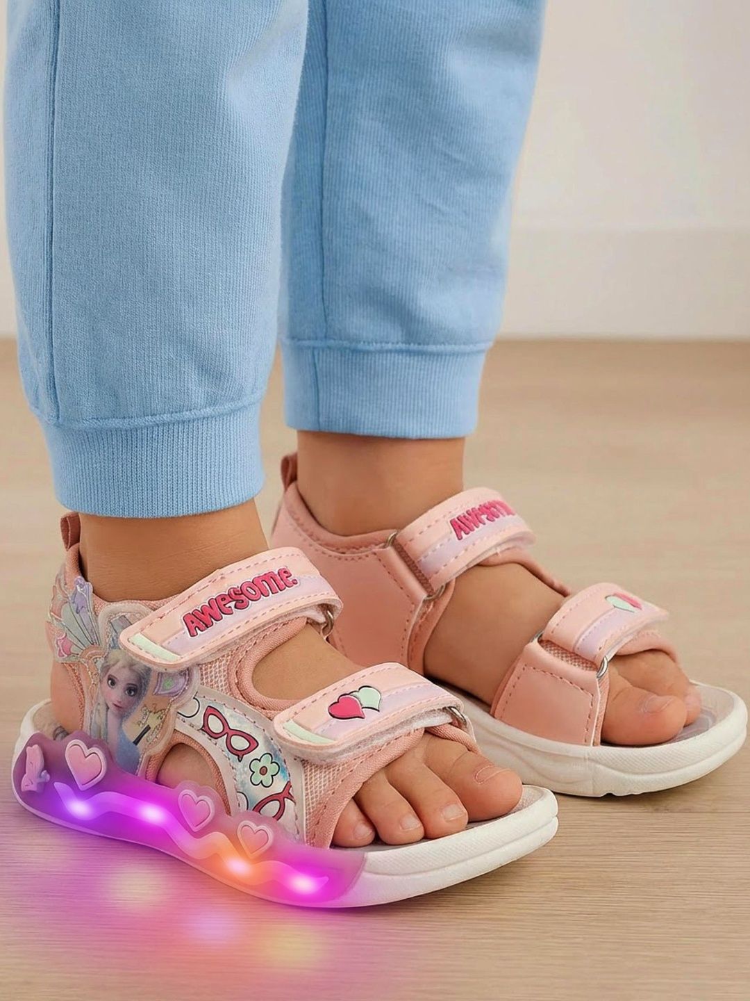 Arosy Girls Comfort Sandals-picture-45