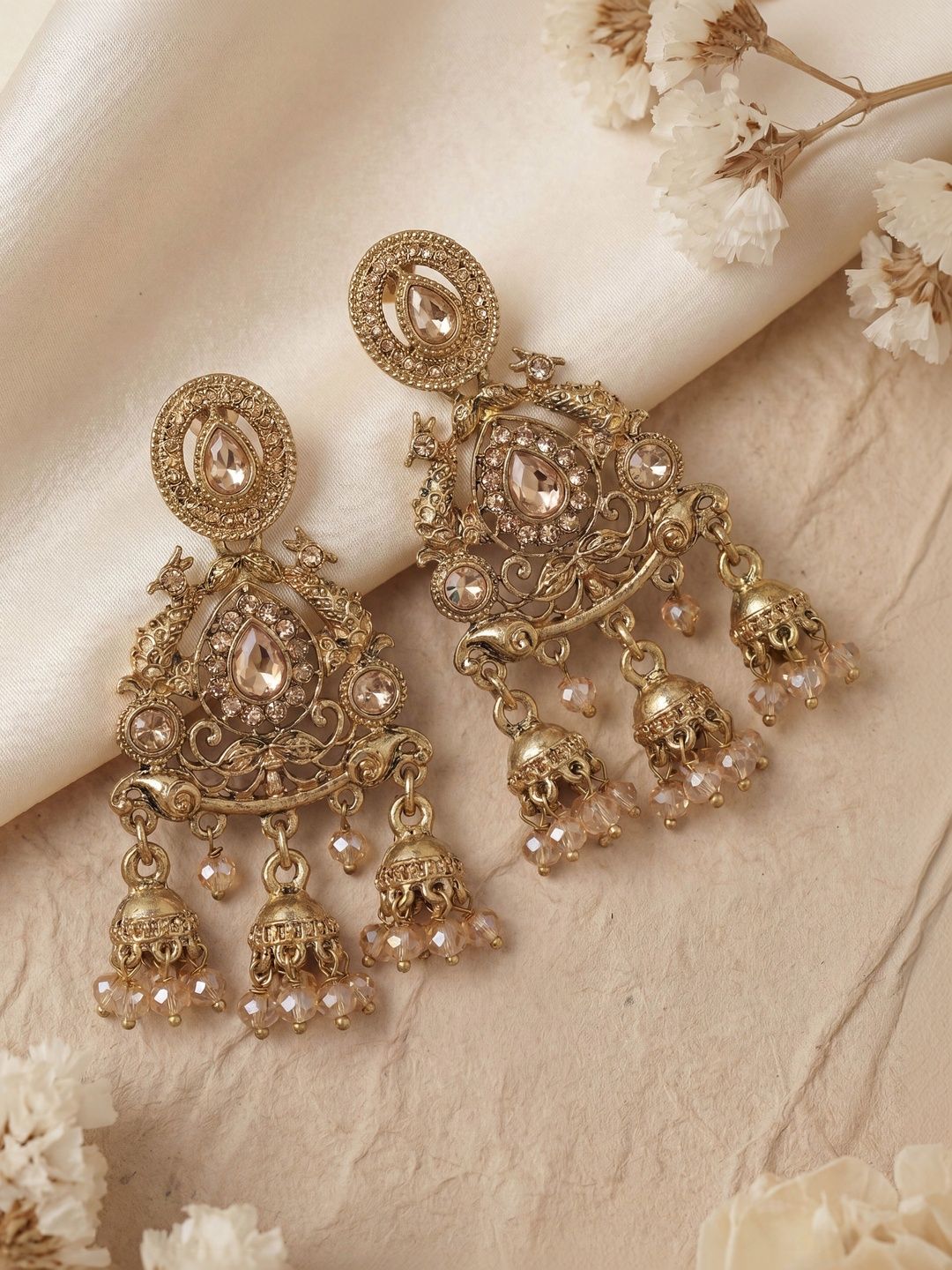 OutRoyal Contemporary Jhumkas Earrings-picture-49