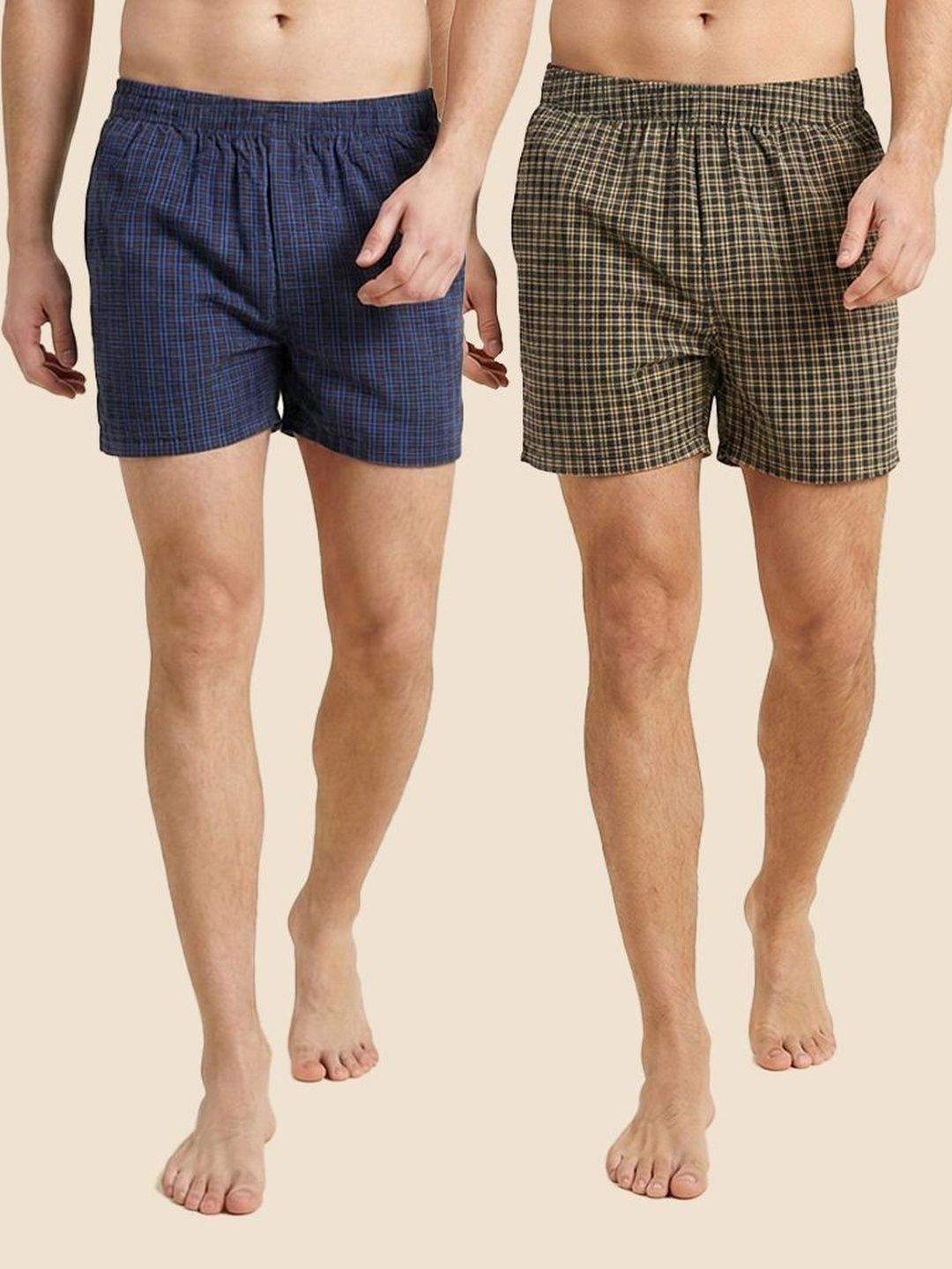 24 Street Pack of 2 Checked Boxers-picture-21