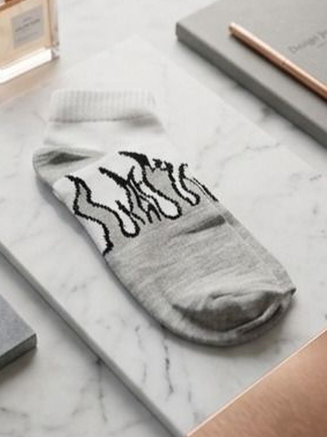 Moda Rapido Men Cotton Blend Patterned Above Ankle Socks-picture-37