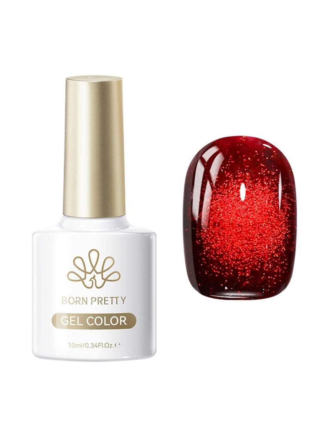 BORN PRETTY Crystal Cat Magnetic Gel Nail Color - 10 ml - Shade MY154-image-42