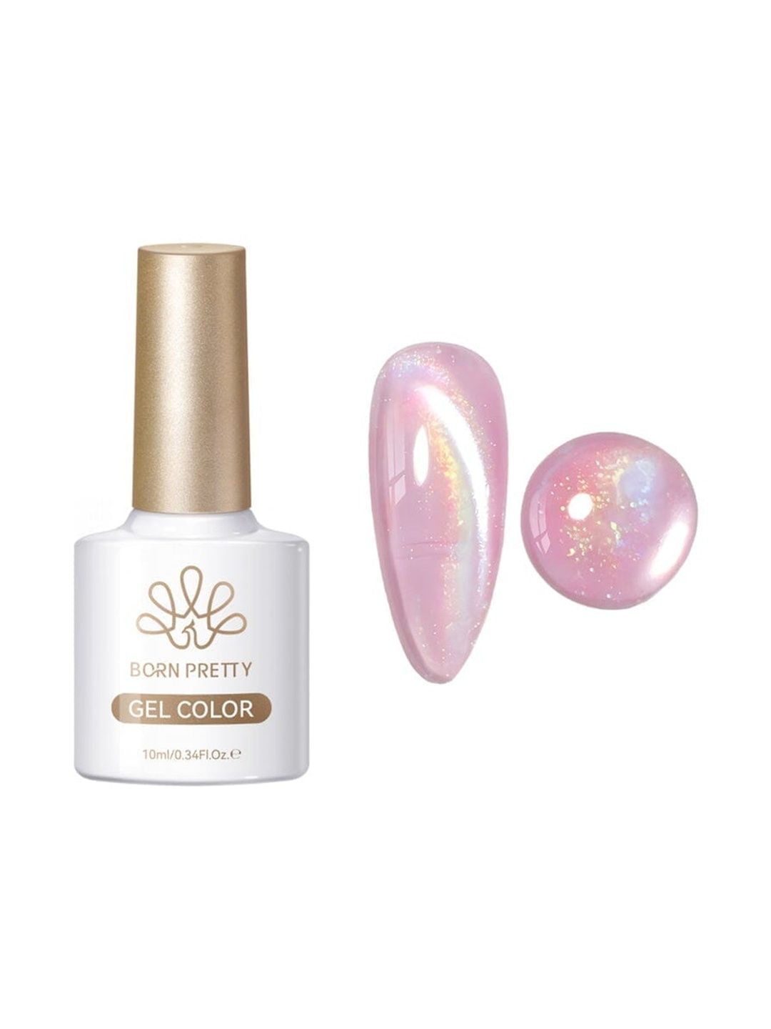 BORN PRETTY Rainbow Cat Magnetic Gel Nail Color - Pink Fantasy MY86 - 10 ml-picture-11